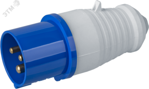 Вилка NCA-SR013-16-220 переносная 16А 2P+PE IP44