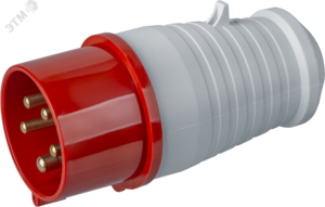 Вилка NCA-SR015-16-380 переносная 16А 3P+N+PE IP44