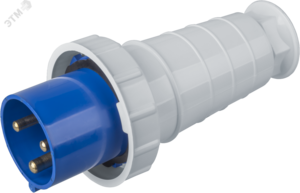 Вилка NCA-SR033-63-220 переносная 63А 2P+PE IP54