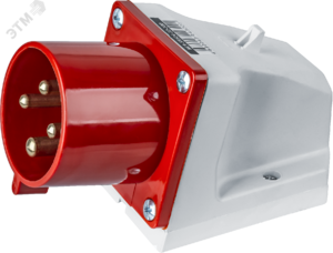 Вилка NCA-SR524-32-380 стационарная 32А 3P+PE IP44