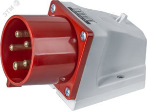 Вилка NCA-SR525-32-380 стационарная 32А 3P+N+PE IP44
