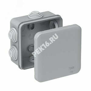 Коробка распределительная 85х85х40мм IP55 серая