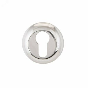 Накладка декоративная (комплект) под цилиндровый механизм замка, АЛЛЮР АРТ ET-R1 CP 3222) хром