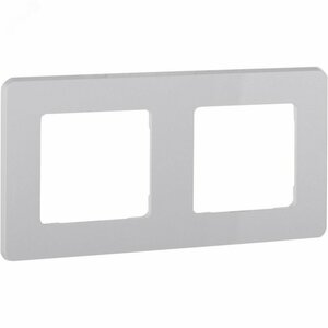Рамка 2-местная белый INSPIRIA