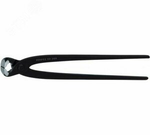 Клещи вязальные для арматурной сетки резка — проволока средней твердости 31мм твердая проволока 18мм режущая кромка 61 HRC / 25мм L=300мм блистер цвет черный