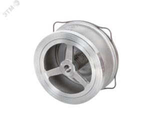 Обратный клапан V YC 170-03-100 DN 100 PN 40 Tмакс. град 400 м/ф нерж. сталь