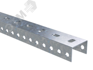 Профиль П-образный PSL L500 толщина 1.5 мм цинк-ламельный