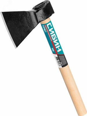 Топор кованый с округлым лезвием Турист, 600/800 г, 390 мм