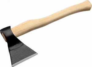 Топор кованый с прямым лезвием, 800/1000 г, 400 мм