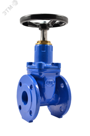 Задвижка с обрезиненным клином KR11.02.080.16.Ф/Ф DN080 РN16