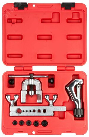 Набор »Мастер» УНИВЕРСАЛ для резки, развальцовки и расширения под пайку труб с толщиной стенки до 1мм, в боксе