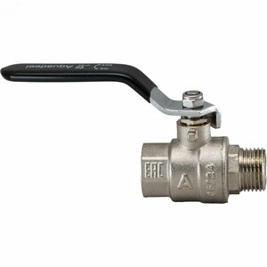 Кран шаровой полнопроходной  3/4′ ВР/НР рычаг