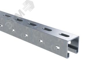 Профиль С-образный 41х41 L=500 толщина 2.5мм