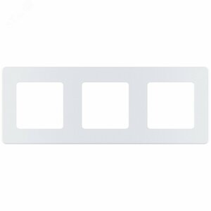 Рамка 3-местная жемчуг INSPIRIA