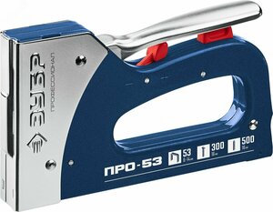 Степлер стальной рессорный тип 53(6-16мм)/300/500, Про-53