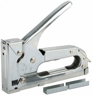 Степлер для узких скоб »тип 53» 4-8 мм, металлический корпус (32135)