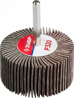 Круг шлифовальный лепестковый d 60×30 мм, P320