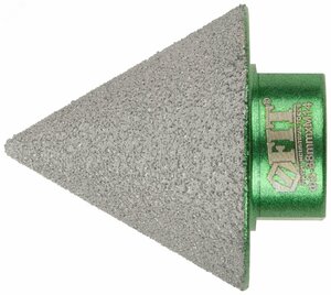 Фреза алмазная конусная для УШМ, хвостовик М14, 2-38 мм