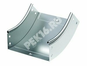 Угол CS 45 вертикальный внутренний 45 градусов 300/100 в комплекте с крепежными элементами и соединительными пластинами (36764KZL)