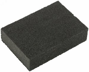 Губка шлифовальная алюминий-оксидная, 100х70х25 мм, Р 60 (38342)