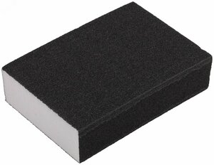 Губка шлифовальная алюминий-оксидная, 100х70х25 мм, Р 320 (38357)