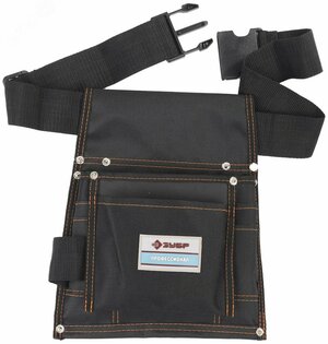 Сумка на поясе »КРОНА» для инструментов, нейлоновая, 10 карманов