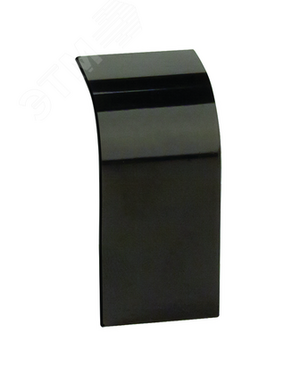 Накладка на стык профиля 110х50мм черная