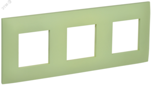 SKANDY Рамка 3-местная SK-F03M мятный IEK