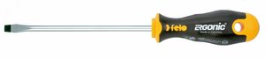 Отвертка Ergonic плоская шлицевая 5,5X1,0X125