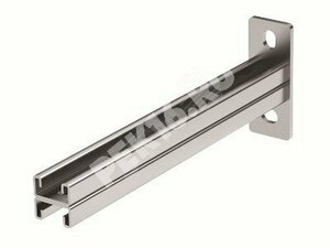 Кронштейн двойной DBM 41х21мм основание 600