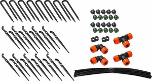 Расширительный комплект для системы капельного полива от водопровода, на 20 растений