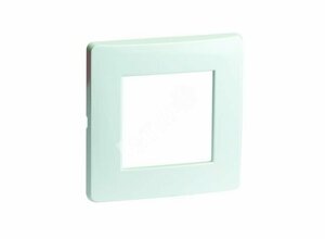 BRAVA Рамка 2 модуля белая