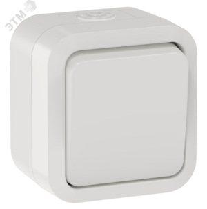 TORS Выключатель кнопочный 10А IP55 TS310 белый IEK