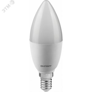 Лампа светодиодная 12вт OLL-C37-12-230-4K-E14-FR ОНЛАЙТ