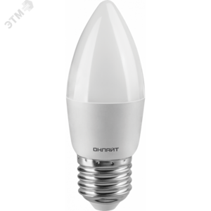 Лампа светодиодная 12вт OLL-C37-12-230-4K-E27-FR ОНЛАЙТ
