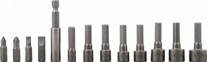 Набор бит и головок 13 шт