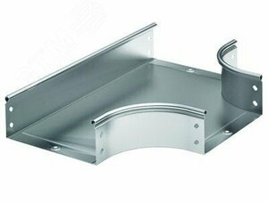 Ответвитель DPT T-образный горизонтальный 400×50 в комплекте с крепежными элементами и соединительными пластинами (36126KZL)