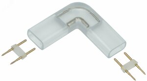 Коннектор угловой 5шт MONO 12мм (разъем-разъем)