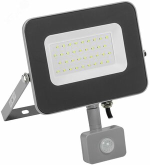 Прожектор светодиодный ДО-30w с ИК датчиком 6500К 2400Лм IP44