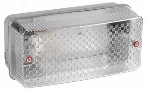 Светильник НПП-60w прямоугольный без решетки IP54