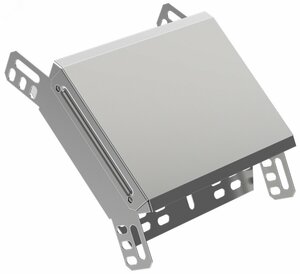 Поворот на 45 градусов вертикальный внешний 50×200