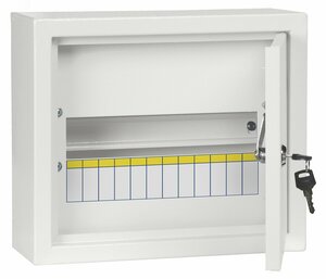 Щит распределительный навесной ЩРн-12з-1 IP31 с замком