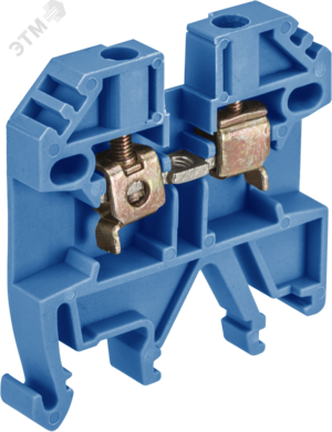 Клемма ЗНИ 2.5мм.кв. синий Navigator