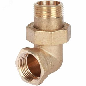 Соединение разъемное угловое ‘американка’ ВН, уплотнение под гайкой o-ring кольцо 1′