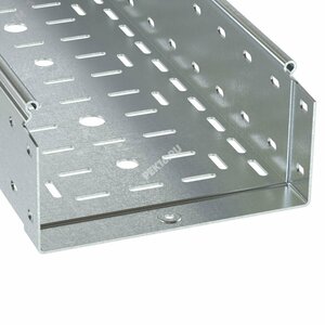 Лоток перфорированный 300х100х3000 толщина 1.0 мм