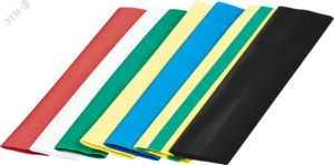 Набор термоусадочных трубок 14/7 (7 цветов по 3шт) 10см