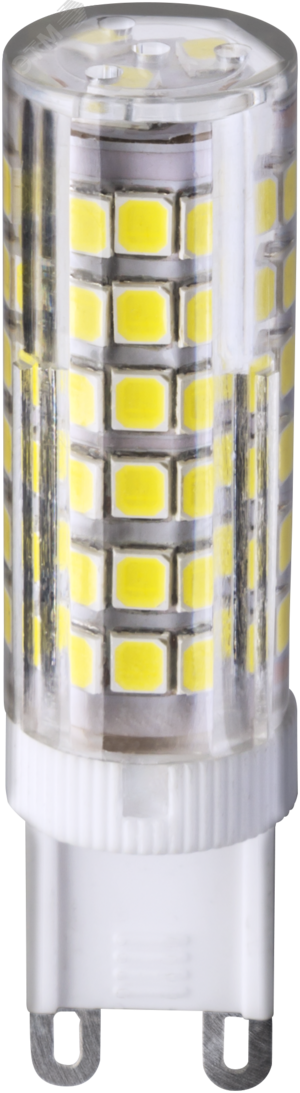 Лампа светодиодная LED 6вт 230в G9 белый капсульная (19831)
