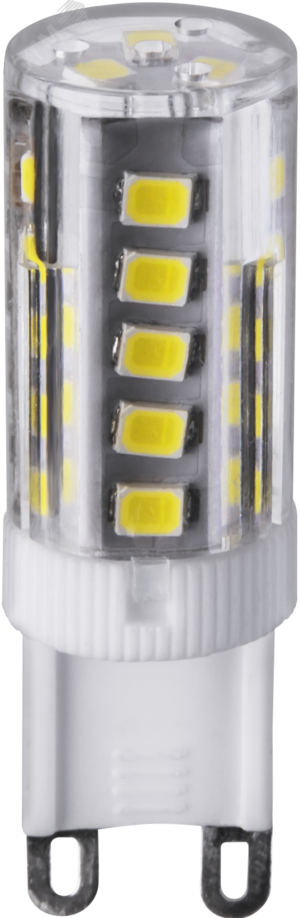 Лампа светодиодная LED 3вт 230в G9 белый капсульная (19950)