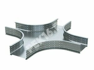 Ответвитель Х-образный листовой 150х600 цинк-ламельный