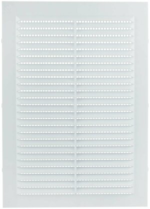 Вентиляционная решетка, пластиковая, 170 х 240 мм, с сеткой